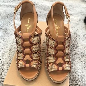 Cole Haan platform wedges